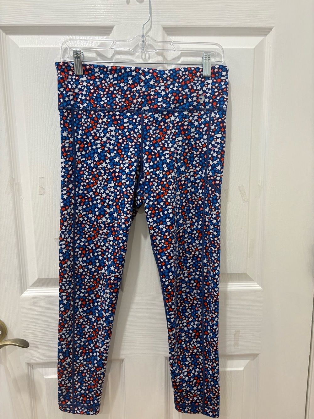 Vinyard Vines Stars & Whales Active Performance Compression Leggings